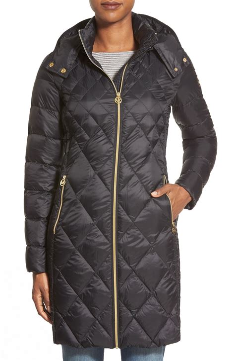 packable quilted down jacket michael michael kors